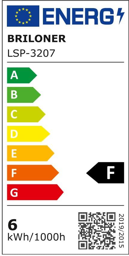 BRILONER- PLAFONIERA 3 LED - 4W-400LUMEN - NERO/ORO OPACO-VETRO