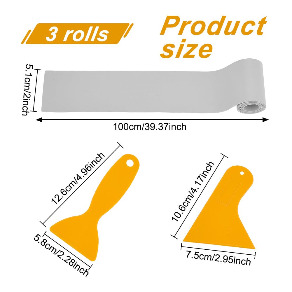 TIKATARER Kit De Réparation En PVC, 3 Pièces Pour Kayak Gonflable, Bateaux, Radeaux, Patch De Réparation Pour Bateau Gonflable, Kit De Réparation Pour Kayak, Kit De Réparation Pour Bateau