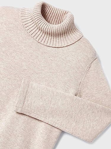Mayoral Basic Knitting Turtleneck for Girls Hazelnut v3
