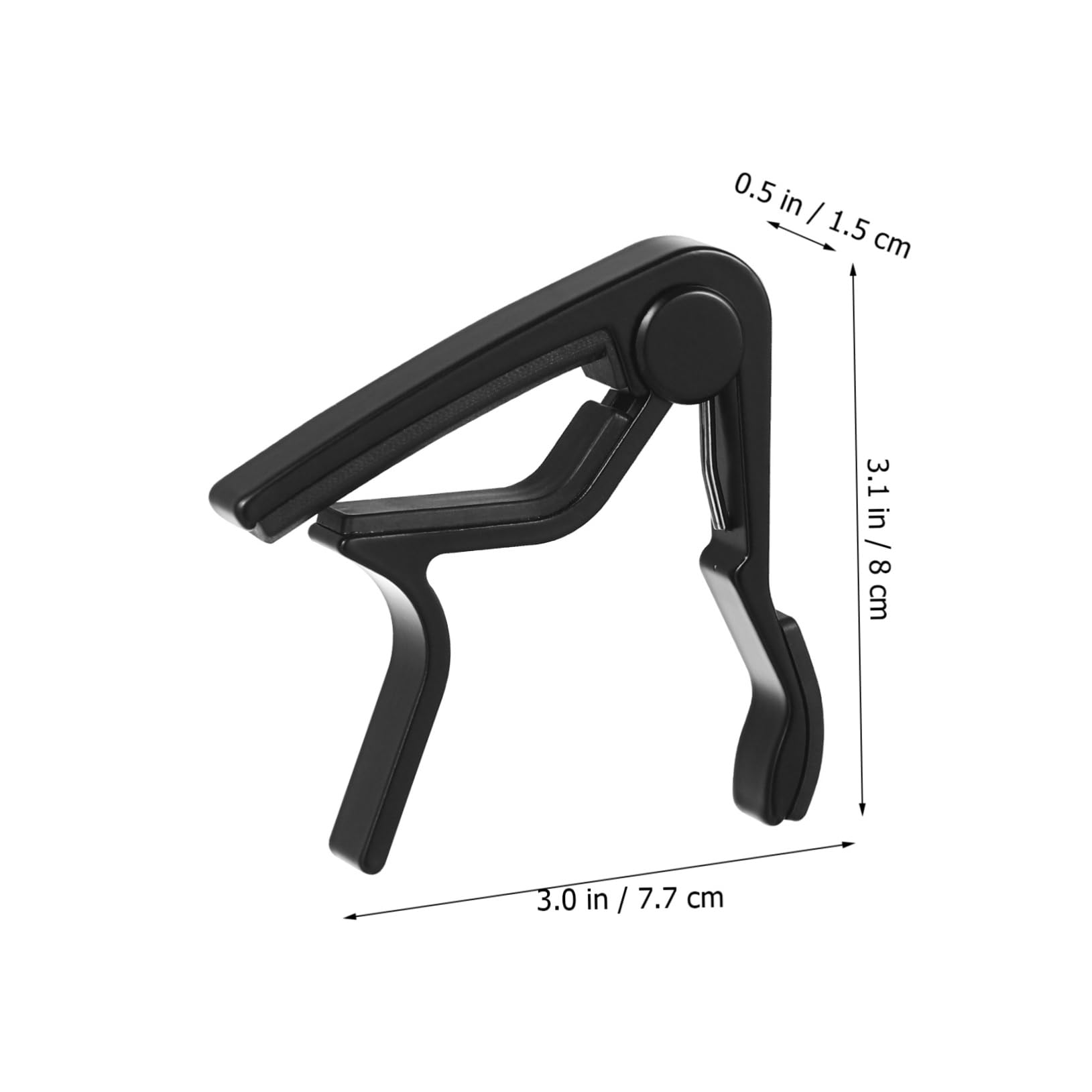 Yardwe 2pcs Wooden Guitar Capo for Acoustic and Electric Guitars Compatibility Pressure Distribution for Improved Performance