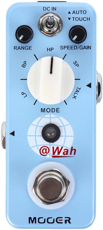 MOOER Auto Wah Guitar Pedal Two Mode Smooth and Warm Wah, Metal Box, Stable SignaL