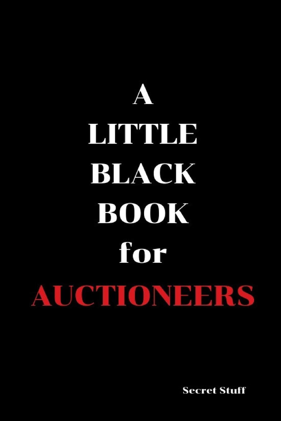 A Little Black Book: For Auctioneers: 97