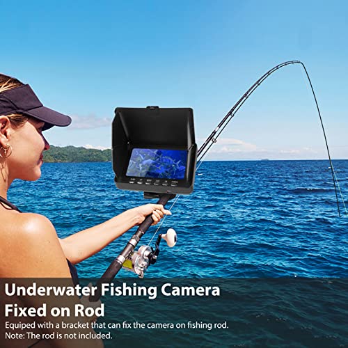 Image of MAVIS LAVEN Underwater Camera Fish Detector 5000MAH IP68 1080P USB 5in LCD 680g 20m Cable