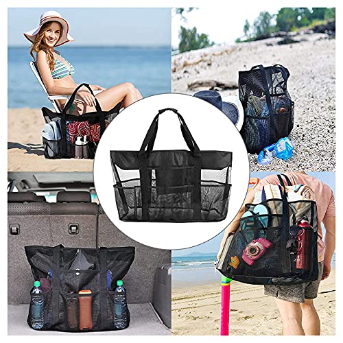 Borse da Spiaggia in Rete 23.62x15.75x13.78 ''