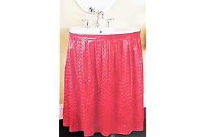 Better Home Premium Vinyl Sink Skirt for an Elegant Bathroom