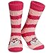 Disney Antirutschsocken Damen Teenager, One Size ABS Kuschelsocken Damen Antirutsch Haussocken Winter - Frauen Geschenke (Rosa/Weiß Cheshire Cat) Disney günstig Kaufen-Disney Antirutschsocken Damen Teenager, One Size ABS Kuschelsocken Damen Antirutsch Haussocken Winter - Frauen Geschenke (Rosa/Weiß Cheshire Cat)