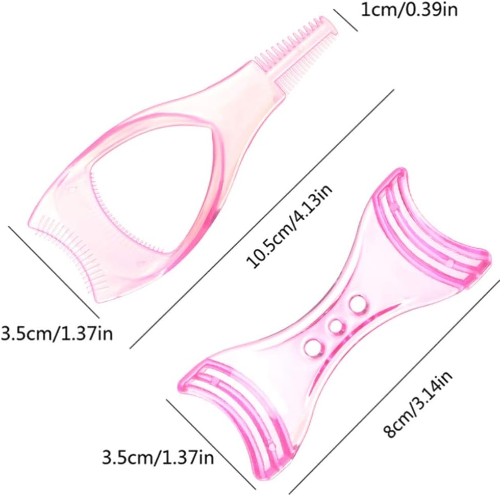 Kikier Ladies Eyeliner Template Mould, 3 in 1 Womens Eyeliner Mold Shaper Makeup Tool Smooth Eyelash Auxiliary Tool Eyelash Tool - Image 4