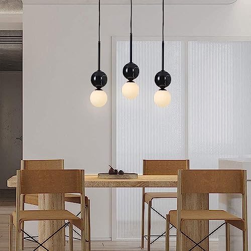 Lámpara colgante de bola de billar para iluminar techos altos y espacios estrechos 3