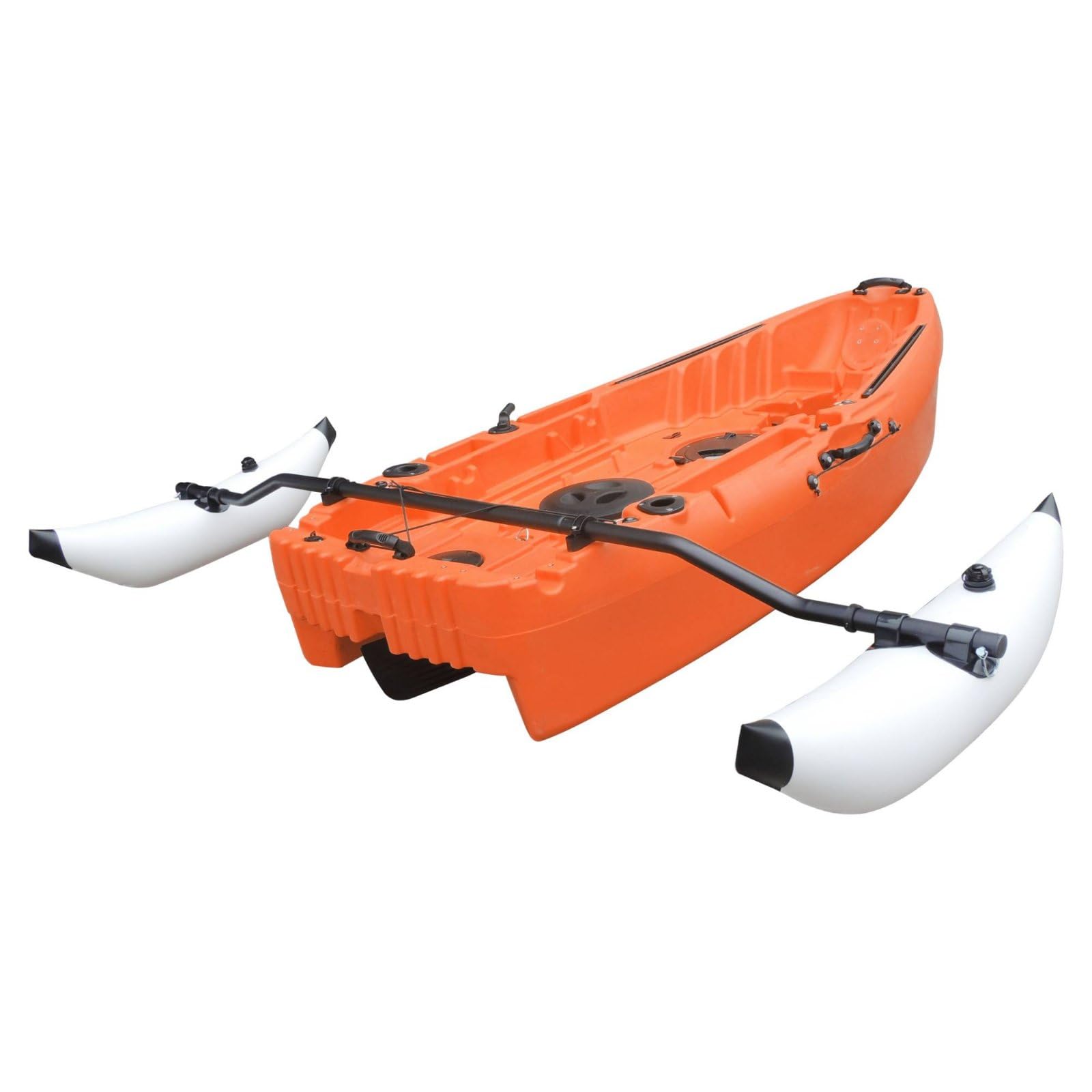 Kayak Stabilisateur Flottant d'Appui Gonflable pour Canoë Matériau PVC Plastique la Stabilité Installation Rapide Convient à la Navigation de Plaisance Apprentissage Loisirs Aquatiques