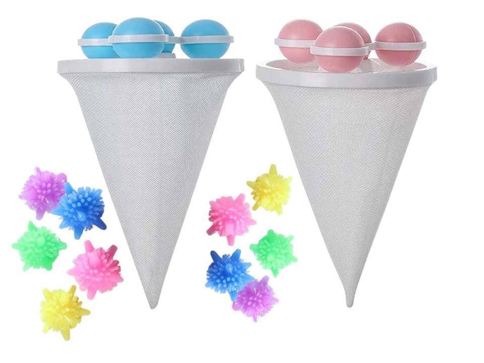 2V BROTHERS 10 Pcs Washing Machine Silicone Laundry Balls Cleaning Ball 2 Pcs Washing Machine Hair Filter Cleaning Lint Remover Mesh Bag (B0D92KGCRQ) Amazon Price History, Amazon Price Tracker