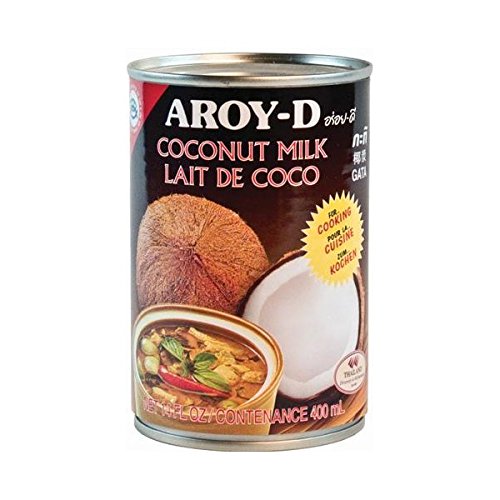 Aroy-D - Kokosmelk om te koken - Geef uw gerechten een exotisch tintje - 400 ml