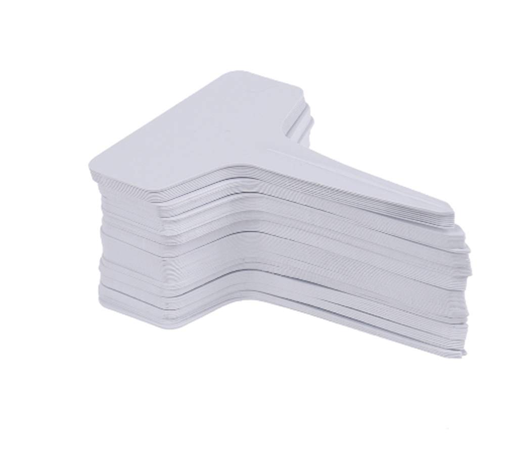 AKOAK100 Pcs/Set Plastic Waterproof Horticultural Label Insert Ground Plant Stereo Label Flower Vegetation Decoration Tool