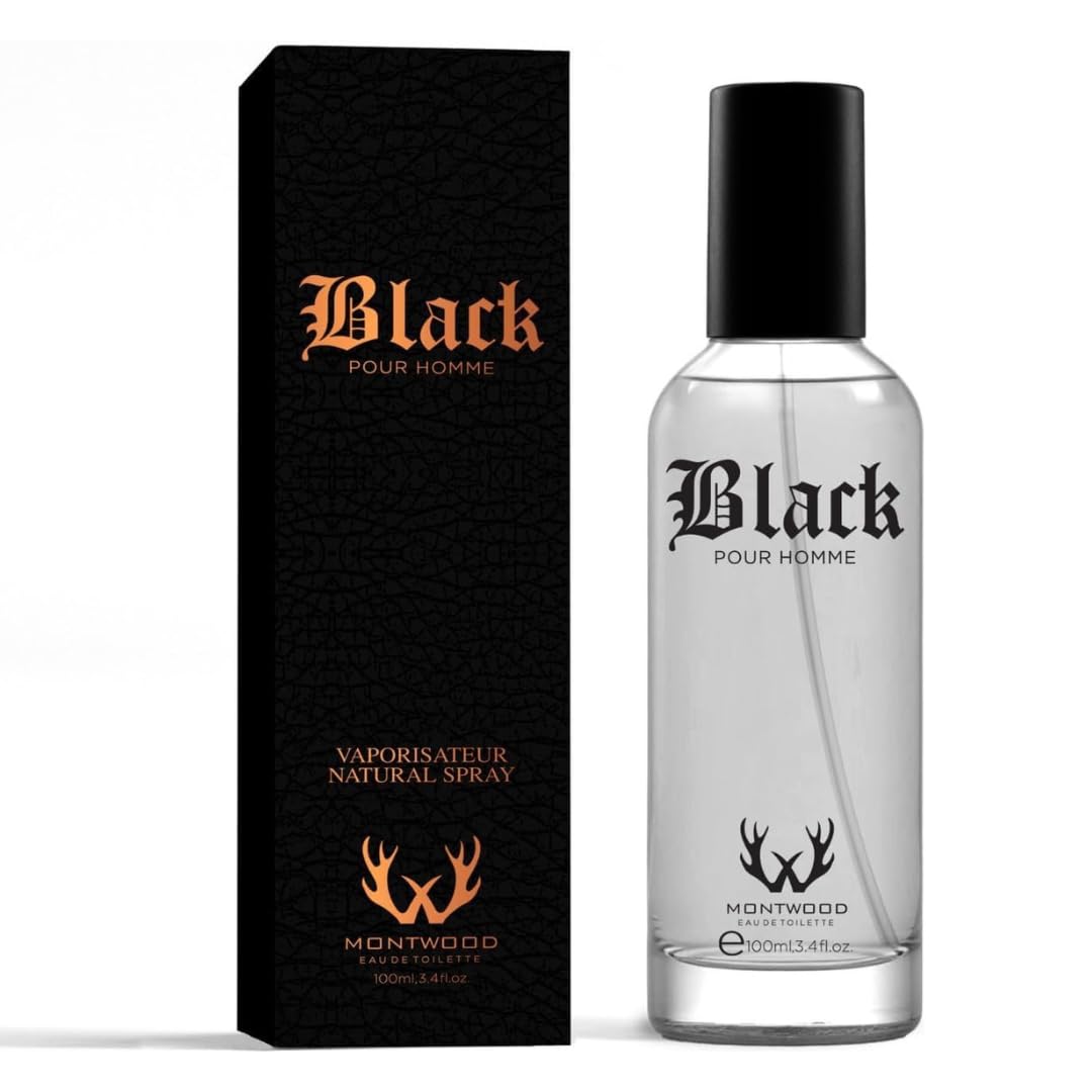 Black Pour Homme: Eau de Toilette Pour Homme | Perfume for Men 100ml