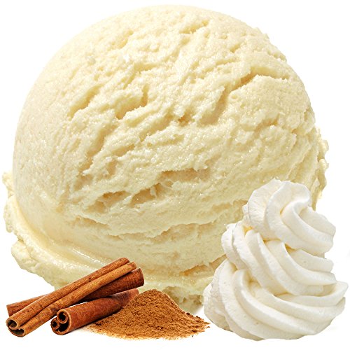 Sahne Zimt Geschmack 1 Kg Gino Gelati Eispulver Softeispulver für Ihre Eismaschine