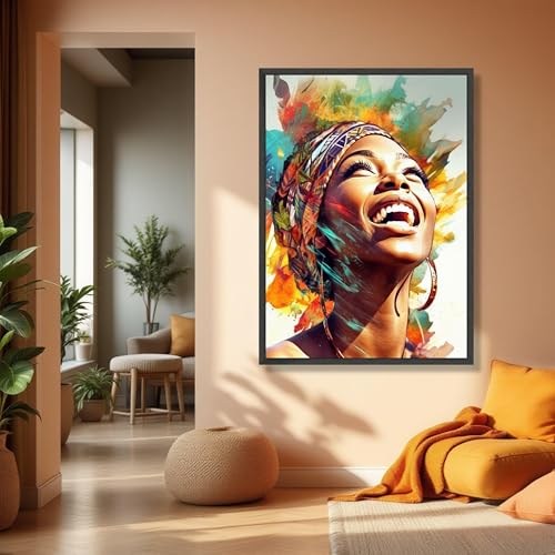Peinture à l'huile portrait de femme pour sublimer un salon ou une chambre