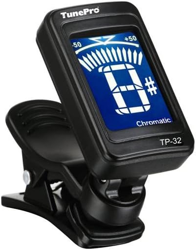 Tune Pro Clip on Digital LED Readout Tuner - Fully Chromatic (Tune any instrument)