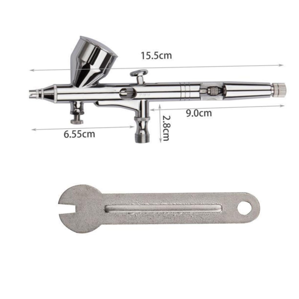 NUOBESTY Set Aerografo 180k Compressore Portatile per Pittura