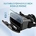 VR Headset for Phone, 100° Wide Angle VR Headset Glasses - Adjustable Pupil Distance, Lightweight Design for 4.0-6.0 inch Phones, Immersive 3D Movies & Games