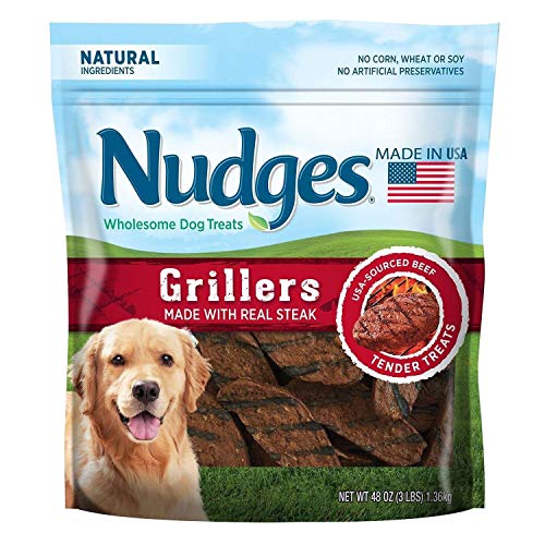 Nudges Wholesome Dog Treats, Steak Grillers (48 Oz.) Big Bag #TOP18