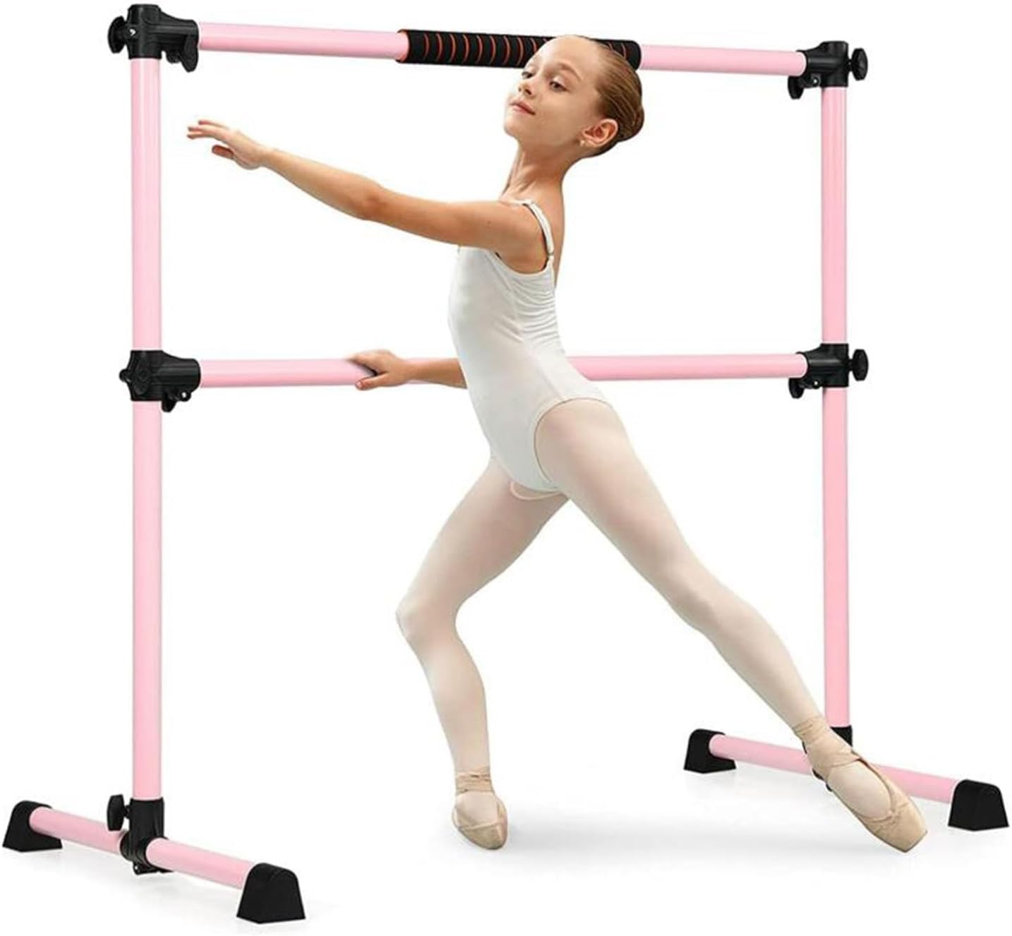 Barres parallèles indépendantes portables et barre de danse de fitness