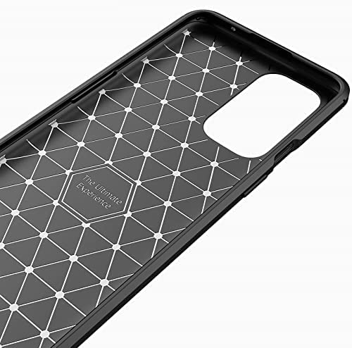 Image of Dashmesh Shopping Shockproof Back Case Cover for Realme GT Neo 2 (Carbon Fiber Brushed | Rubber | Black)