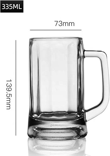 Miniatura 6 de HAKTAS Aceptar logotipo personalizado al por mayor 101fl oz-338fl oz taza de cerveza transparente botella de agua vaso de cerveza con asa
