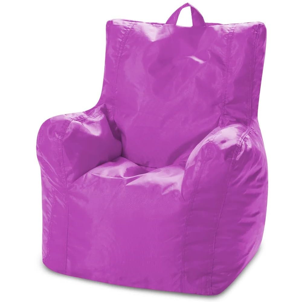 Adult Kids & Teen Bean Bag Chair Lounger with Soft Plush Fluffy Seat 21