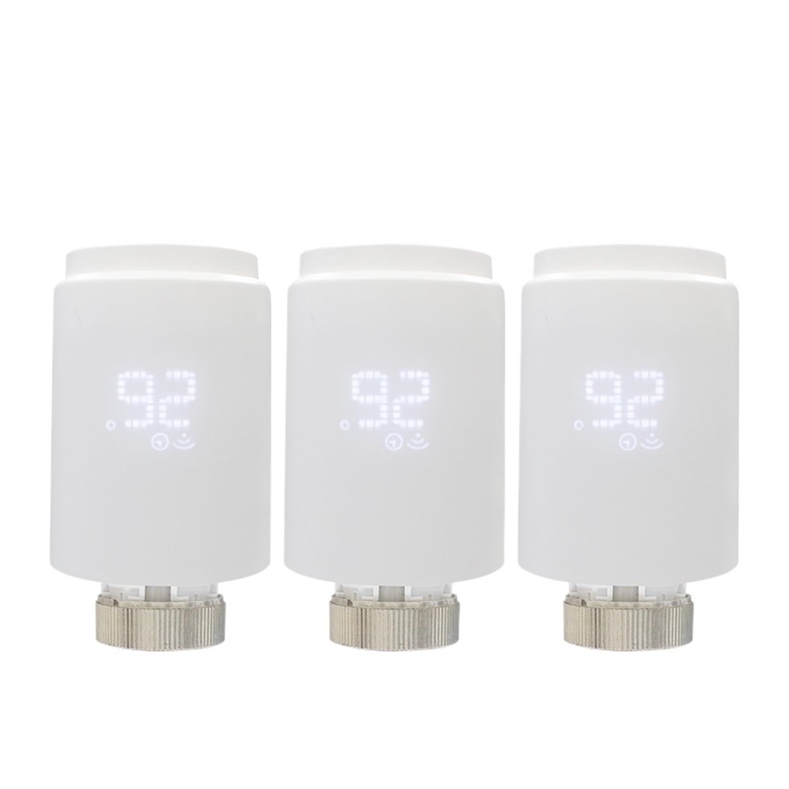Inteligentny Dom Zigbee 3.0 Zawór Termostatyczny Termostat Grzejnikowy Regulator Temperatury Głos Informacja O ZgodnośCi(ME172 3PCS)