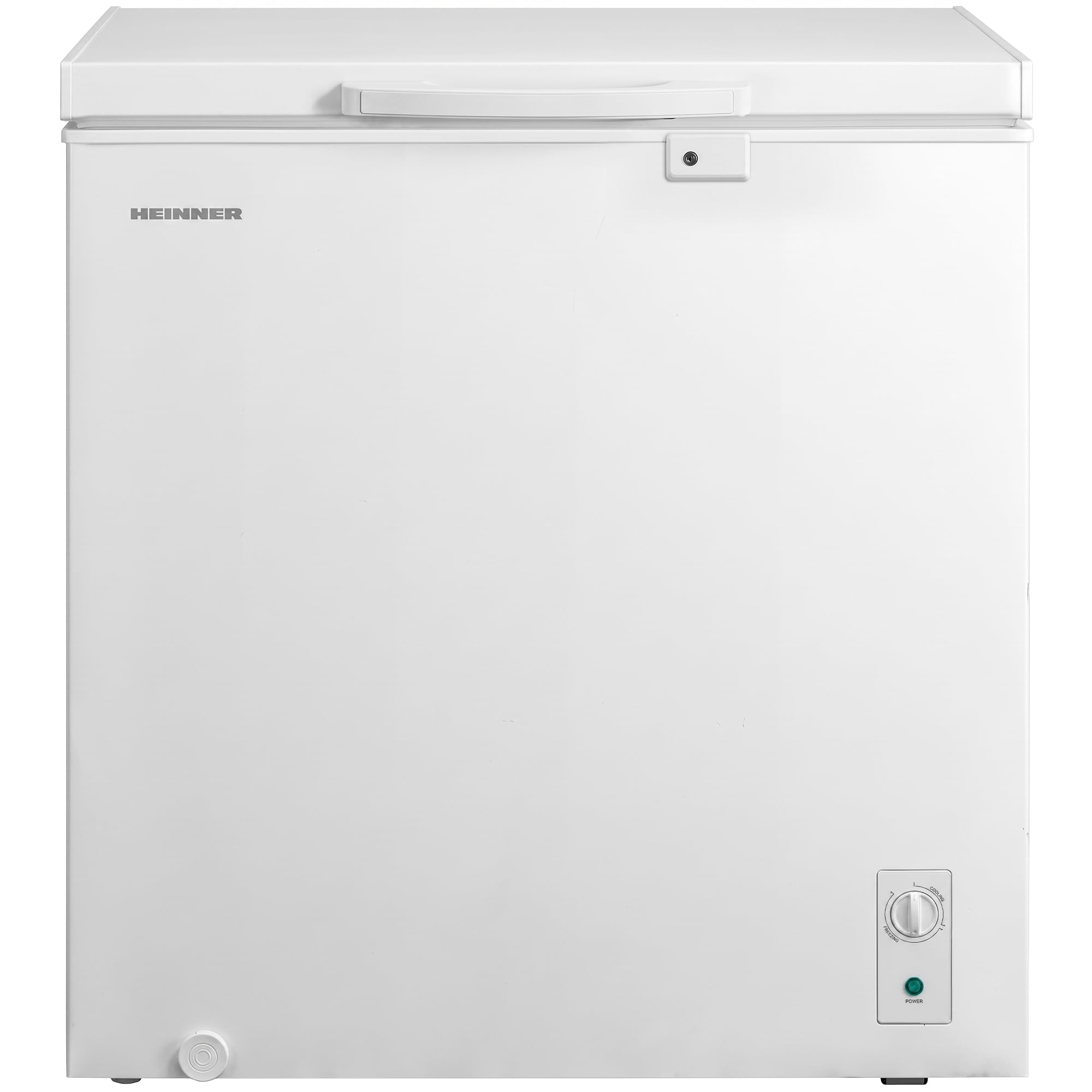HCF-M198INVCE++ Gefriertruhe/Convertible Chest Freezer – 198 L Fassungsvermögen, Inverter-Kompressor für leisen und effizienten Betrieb, Energieklasse E, modernes Weiß, 5‑Jahres-Garantie