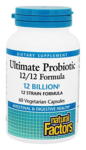 Natural Factors Ultimate Probiotic 12/12 Formula - Digestive Health Support