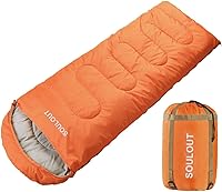 Vista 14 de 3-4 Season Sleeping Bag for Adults & Kids, Lightweight Warm Cold Weather Camping Bag with Waterproof Compression Sack – Portable for Hiking