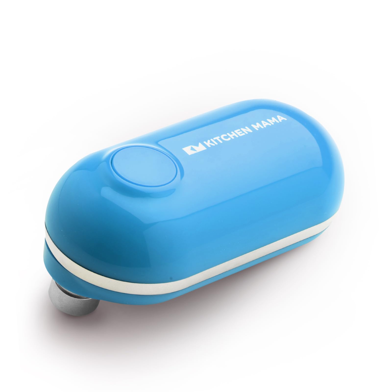 Amazon.com: Kitchen Mama Mini Electric Can Opener, Blue | Smooth