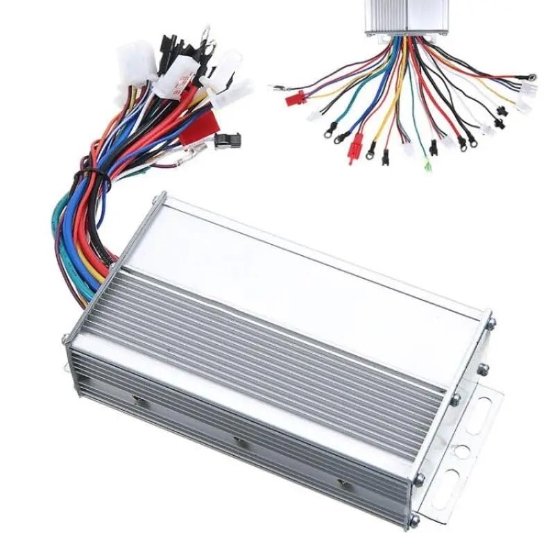 Centralina Monopattino Elettrico 36v/48v 350w/450w/500w Controller motore E-bike Controller driver di velocità senza spazzole E-bike Scooter Accessori for biciclette elettriche Centralina Monopattino