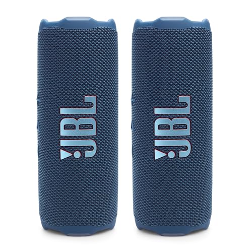 JBL Flip 7 Waterproof Portable Speaker Bundle - Pair (Blue) - image 1