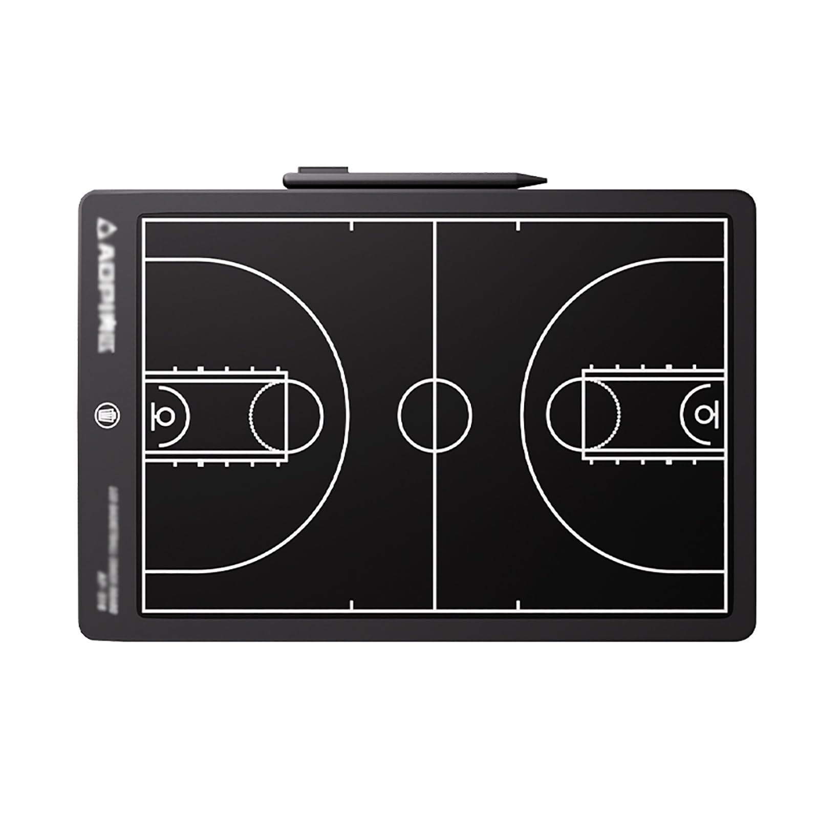 Pizarra Táctica de Baloncesto LCD, Pizarra de Entrenamiento de Baloncesto, Pizarra de Estrategia con Bolígrafo, Ligera y Portátil, para Entrenamiento y Enseñanza