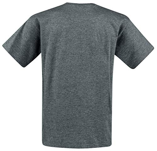 PINK FLOYD The Dark Side of The Moon – Liverpool 1972 Homme T-Shirt Manches Courtes Gris chiné - Les Beatles, Paul McCartney, John Lennon, RIngo Starr, George Harrison PINK FLOYD The Dark Side of The Moon - Liverpool 1972 Homme T-Shirt Manches Courtes Gris chiné – Image 3