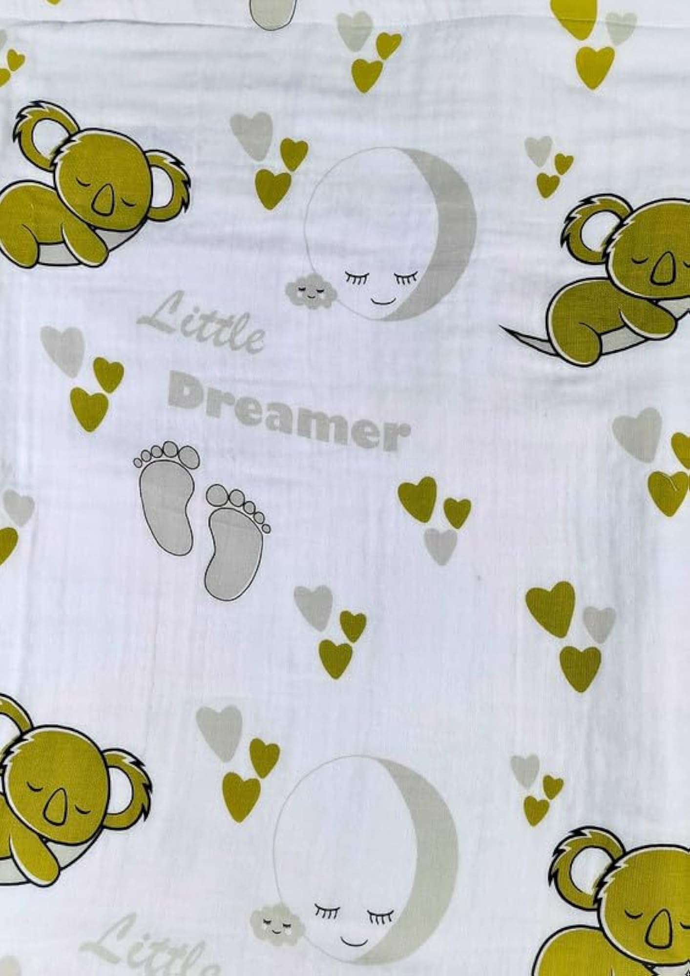 6 Layer Muslin Cotton Baby Blanket, Soft & Cozy