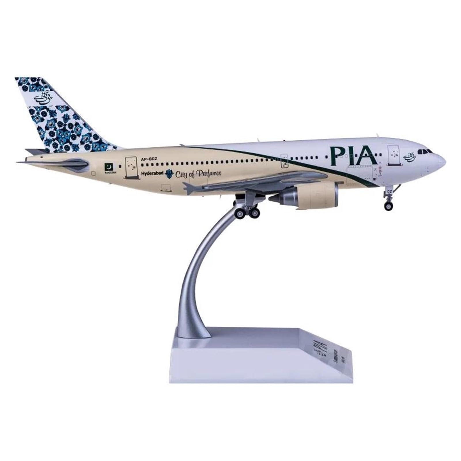 Aviones clásicos Antiguos Escala 1:200 Pia A310-300 Ap-BDZ Juguetes Modelo De Avión De Metal Fundido A Presión para Niños