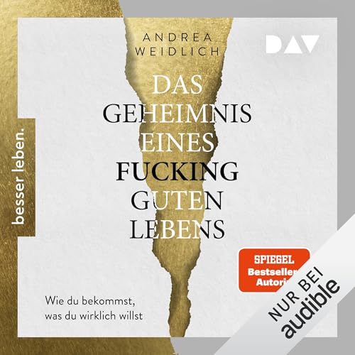 Diseño de la portada del título Das Geheimnis eines fucking guten Lebens