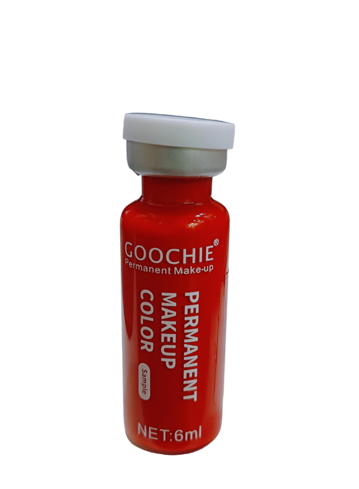 Goochie 6ML Pigment Sample Organic Microblading Tattoo Ink Pigment Permanent Makeup (Poppy RED G518, 6ml)