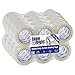 Aviditi Tape Logic 3 Inch x 110 Yard 2.2 Mil Clear, Heavy Duty Hot Melt Packing Tape, 24 Pack, Perfect for Packing, Shipping, Moving, Home and Office