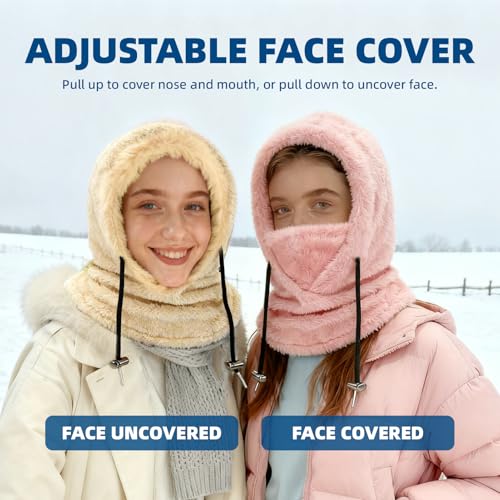 Image of YESLIFE Balaclava Ski Mask for Men and Women, Winter Face Mask, Shiesty for Skiing, Snowboarding & Motorcycle
