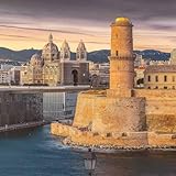 STYLE ET ASPECT : Tableau sur toile port de Marseille 30x30 cm. Cette impression sur toile décorative tendue sur un châssis en bois FSC est imprimée en haute définition grâce à des encres UV sans aucun solvant. Elle est certifiée Origine France Garantie et fabriquée à la commande pour éviter toute surproduction.