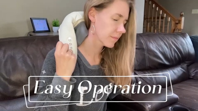 アミイ Amazon.com: CLMTAS Neck Massager with Heat, Shoulder Massager