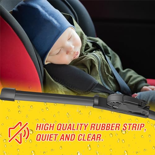 5 Plus 5P-1043D-2421 ® 24 And 21 Inch Windshield Wiper Blades(Set Of 2), Automotive Replacement Windshield Wiper Blades - Oem Quality Premium All-Season Windshield Wipers thumb #4