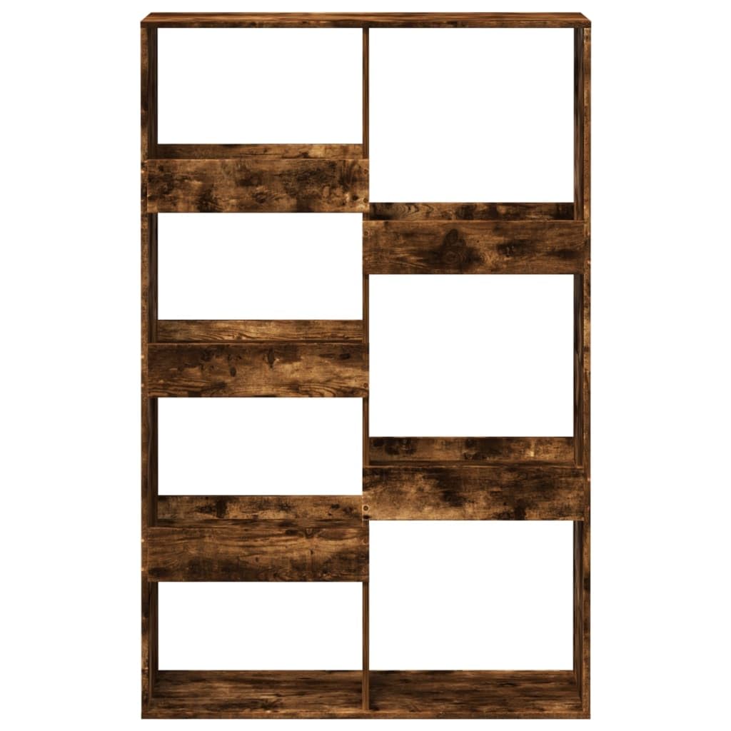 Libreria di incenso 100 x 33 x 155,5 cm, materiale in legno, 7 scomparti, versatile per soggiorno, studio, pratica custodia a libro