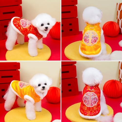 Disfraz chino brocado para perros pequeños, talla XL miniatura 3