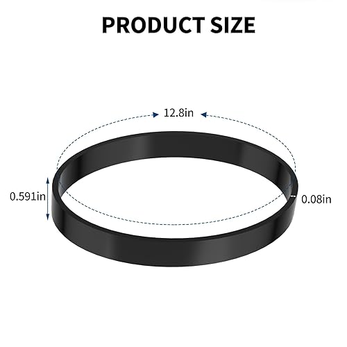 Miniatura 6 de Correa de aspiradora 562932001 para aspiradora Hoover WindTunnel pieza de repuesto 562932001 AH20080 38528-033 2 correas