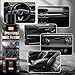 NIUB 120ml Indoor Safe Trim Restorer, Plastic Restorer for Cars, Car Plastic Restorer, Black Plastic Restorer, Fast-Drying, Waterproof, Long-Lasting Shine & Protection,Indoor Plastic Surfaces Use Only