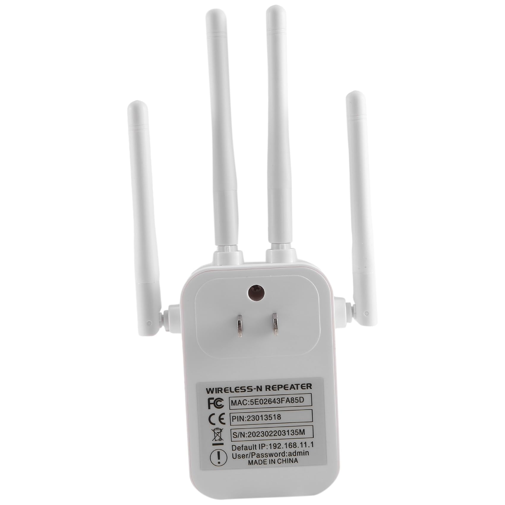 Repetidor WiFi Amplificador WiFi Inalu00e1mbrico Bateru00eda Solar